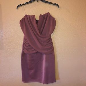Brand new pink strapless dress!